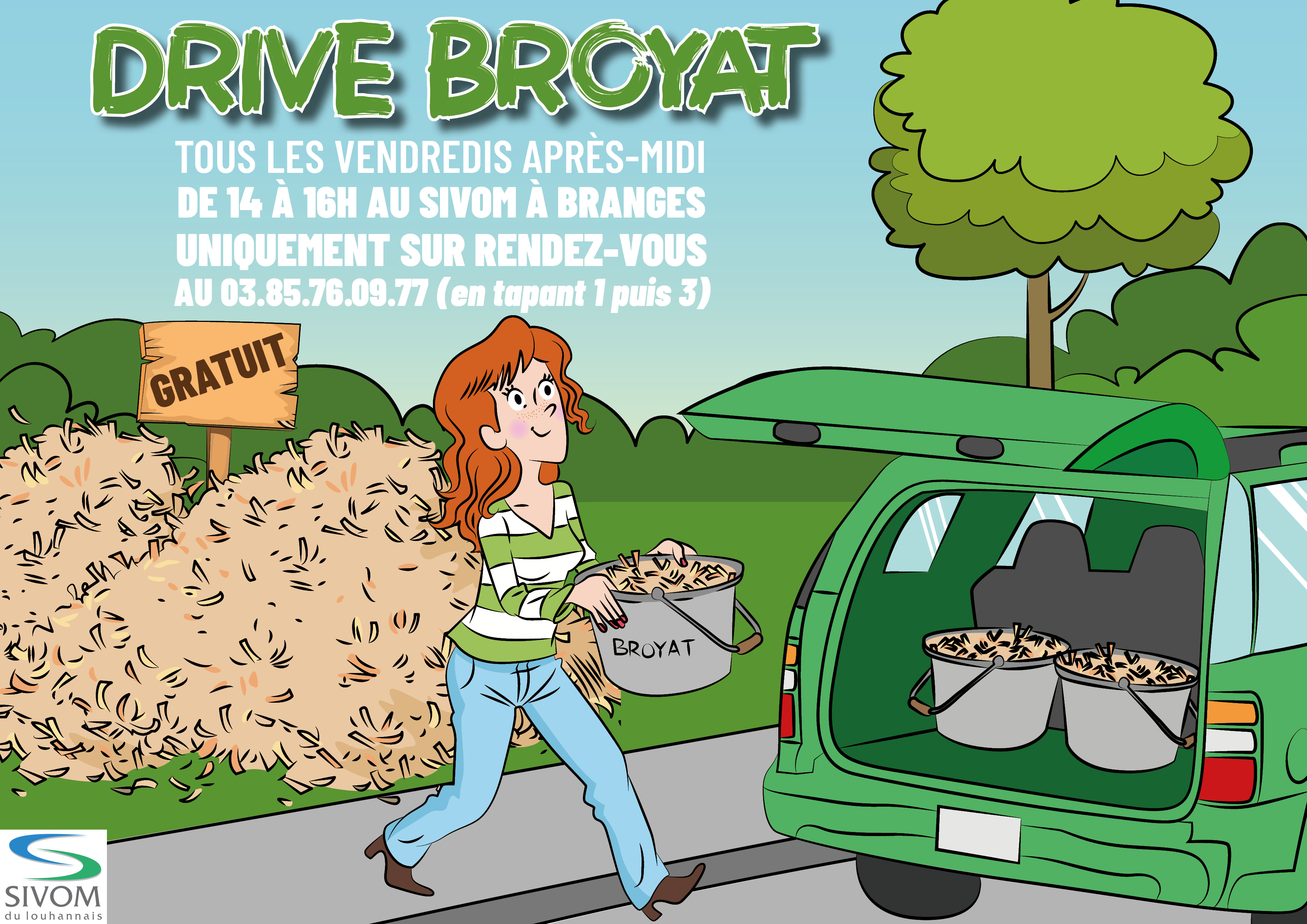 Broyat à disposition 