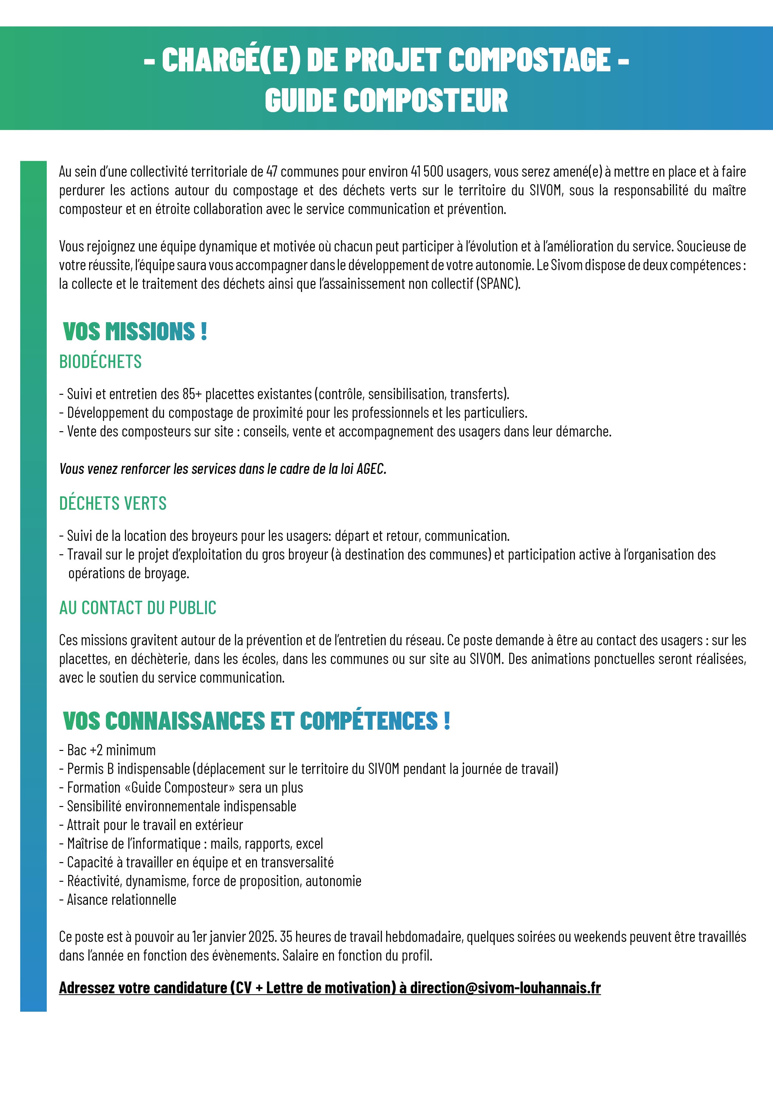 offre emploi maitrecomposteur min